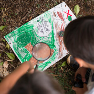 Arte orgánico para niños