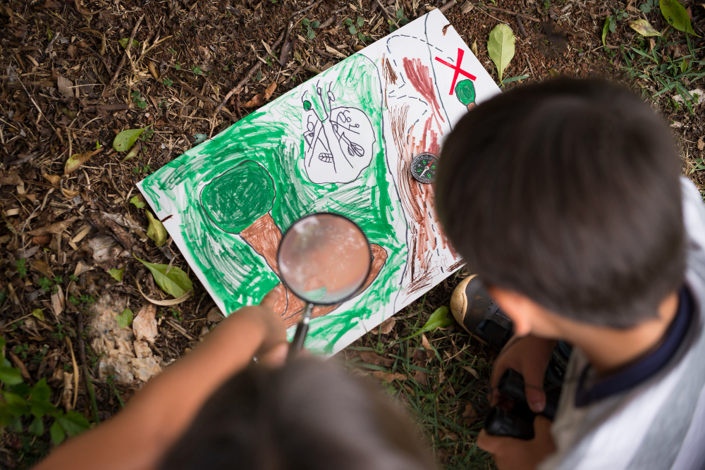 Arte orgánico para niños